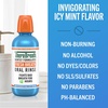 image:imageTheraBreath Fresh Breath Oral Rinse Invigorating ICY Mint Flavor Dentist Formulated and ADAAccepted Mouthwash pHBalanced Alcohol Free amp NonBurning 1 Liter338 Fl Oz Pack of 1