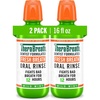 image:imageTheraBreath Fresh Breath Dentist Formulated Oral Rinse Icy Mint 3 Ounce Pack of 6Mild Mint