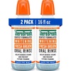 image:imageTheraBreath Whitening Mouthwash Dazzling Mint 16 oz 2PackMouthwash