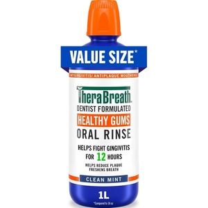 image:imageTheraBreath Healthy Gums Oral Rinse Clean Mint 1 Liter